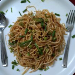 A picture of Hakka noodles.