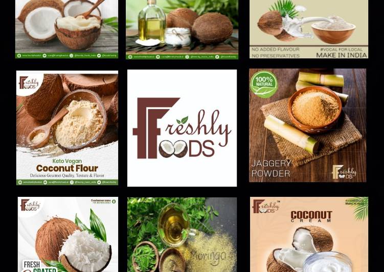 Recipe of Premium coconut food products in 17 Minutes at Home