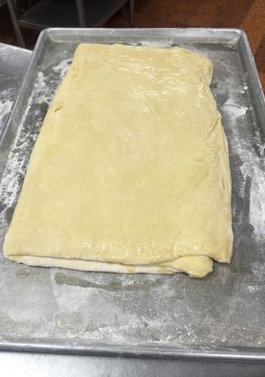 Una foto de Masa de Croissant