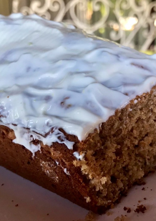 Una foto de Budín de jengibre y avena