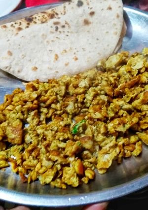 A picture of Egg Bhurji.