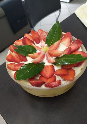 A picture of Strawberry and Yogurt Tiramisu.
