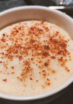 Une photo de Semoule au lait d'amande
