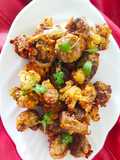 Mushroom Cauliflower Popcorn