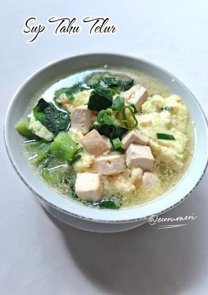 Foto resep Sup Tahu Telur