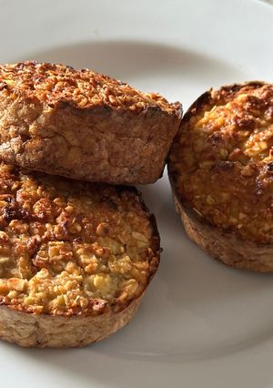 Una foto de Muffins manzana y ricotta