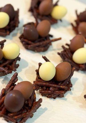 Une photo de Nids de Pâques