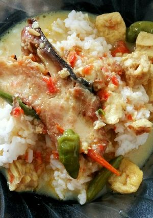 Foto resep Ikan Pari Asap Santan Cabe Ijo