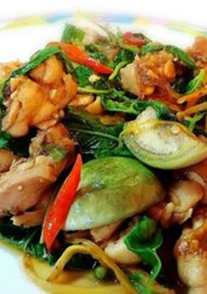 รูปของ ผัดไก่ขี้เมา
