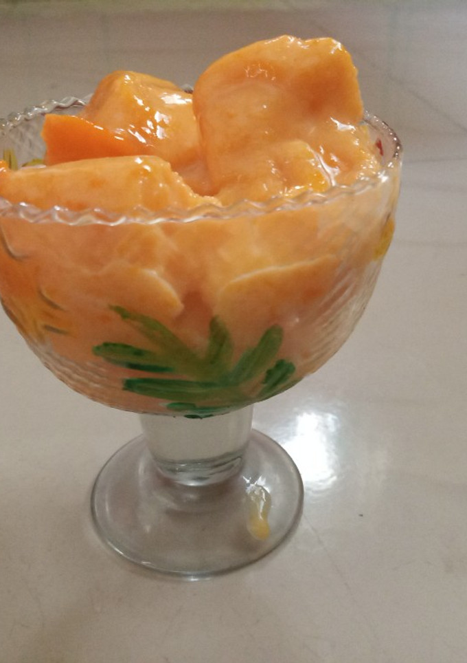 મેંગો આઈસ્ક્રીમ (Mango Icecream Recipe In Gujarati) રેસીપી મુખ્ય ફોટો