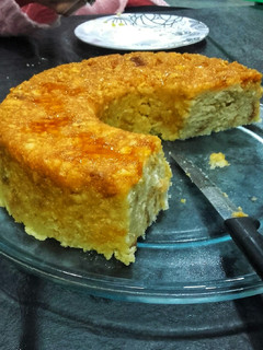 Una foto de Budín de pan