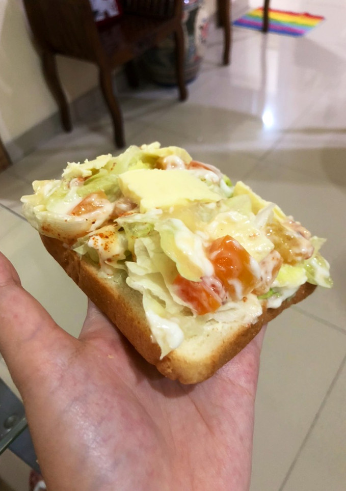 Foto resep SANDWICH dengan bahan seadanya by irre_desirre