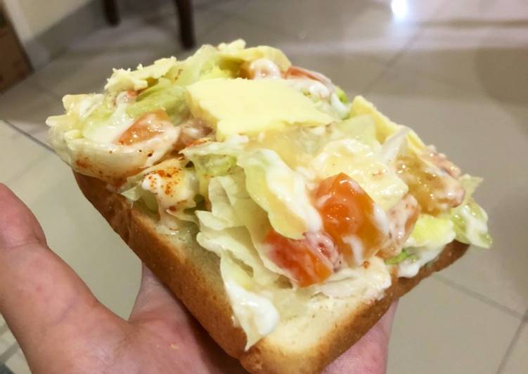 SANDWICH dengan bahan seadanya by irre_desirre