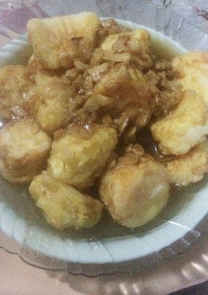 Foto resep Tofu Siram Kuah Bawang Putih