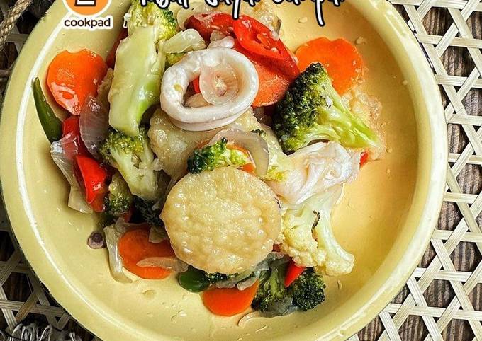 Resipi Tauhu Telur Masak Sayur Campur Oleh Anur Musa Cookpad