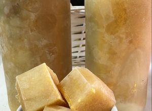 Foto principal de Caldo de jamón y hortalizas + cubitos #fondo de cocina