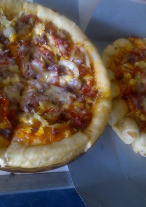 Foto resep Dough Pizza versi soft killer bread