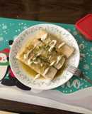 Flautas de pollo con salsa verde