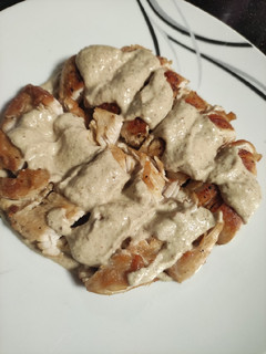 Una foto de Solomillo de pavo con salsa de boletus