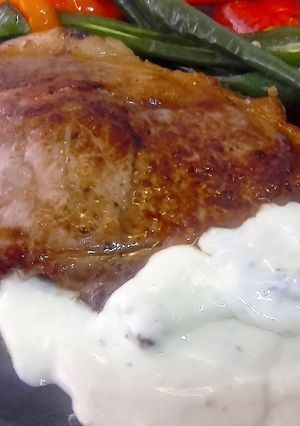 Una foto de Salsa roquefort