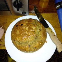 Light fruit Cake A picture of Light fruit Cake.