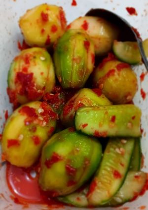 Foto resep Asinan Kedondong dan Timun