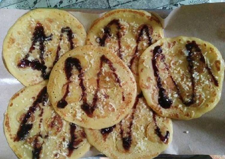 Pancake ubi cilembu