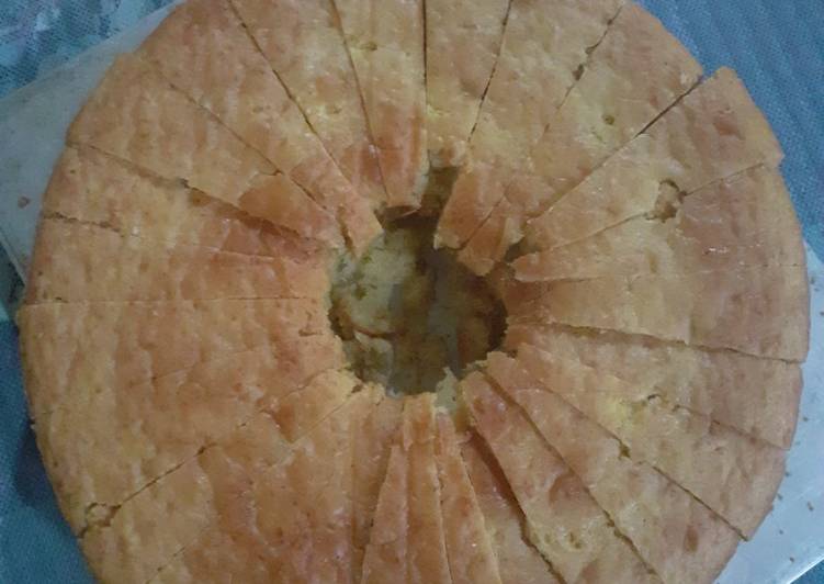 Bagaimana Menyiapkan Brudel cake Manado, Enak Banget