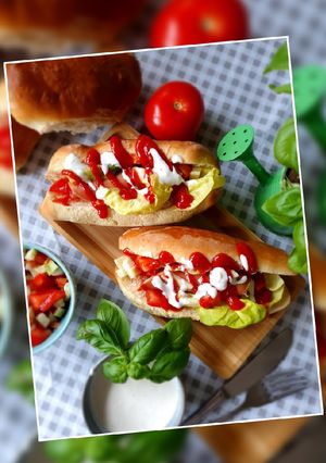 Zdjęcie przepisu Hot Dogi.