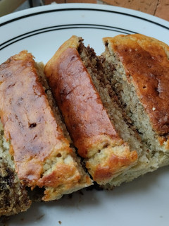 Una foto de Budín🍮 choco🍫 banana🍌 limón🍋 vegano