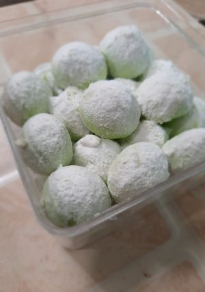 Foto resep Putri salju pandan