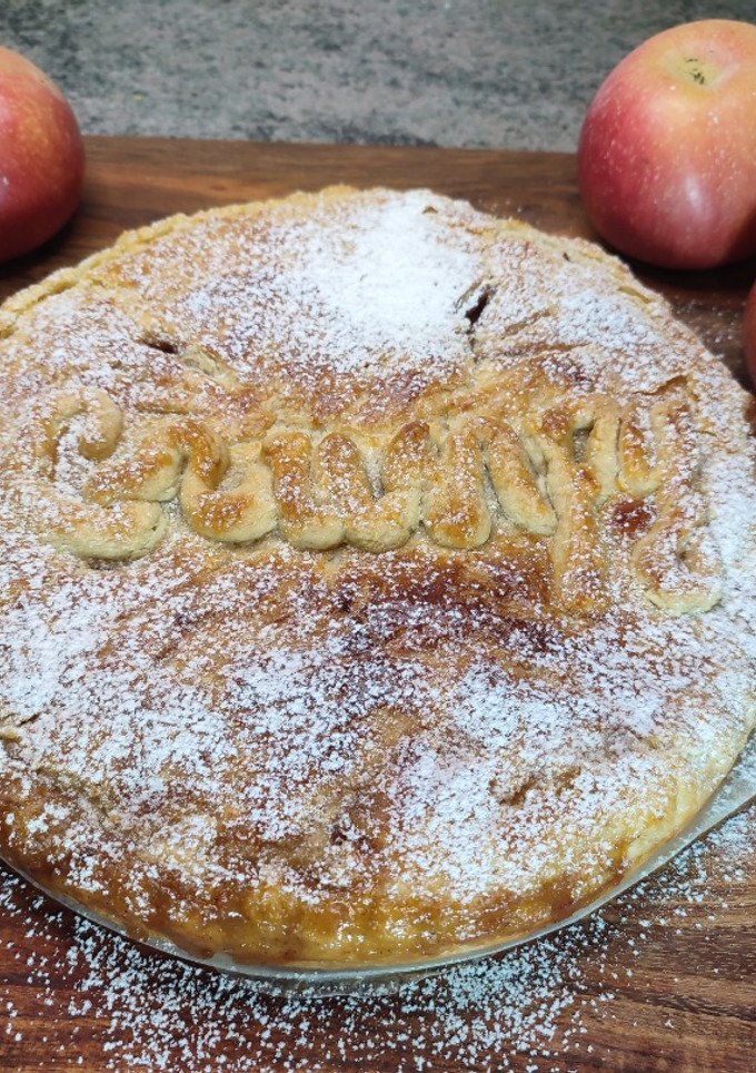 Una foto de Tarta de manzana americana auténtica