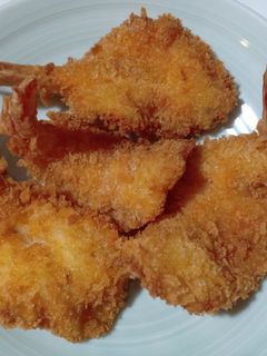 Hình của món Tôm tẩm bột chiên xù.