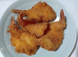 Hình của món Tôm tẩm bột chiên xù.