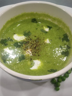 A picture of Green Peas Soup (Shorba).
