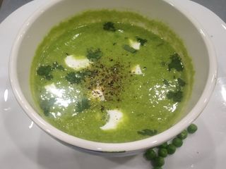 Green Peas Soup (Shorba)