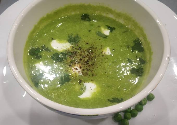 Green Peas Soup (Shorba)