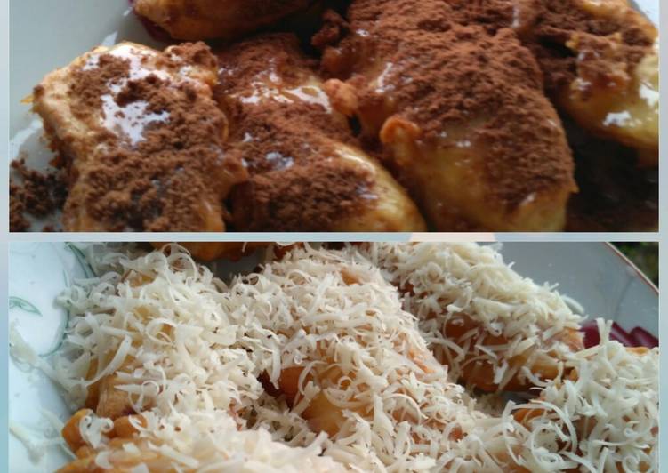 Pisang goreng kres-kres