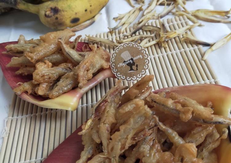 Resep masakan Stik Kriuk Kembang Pisang | Cara Masak Stik Kriuk Kembang Pisang Yang Sempurna