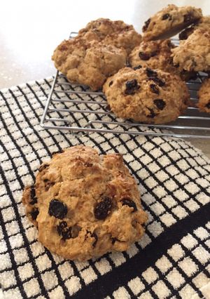 A picture of Vegan Rock Cakes.