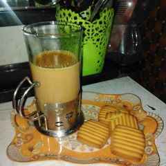 A picture of Haldi tea.