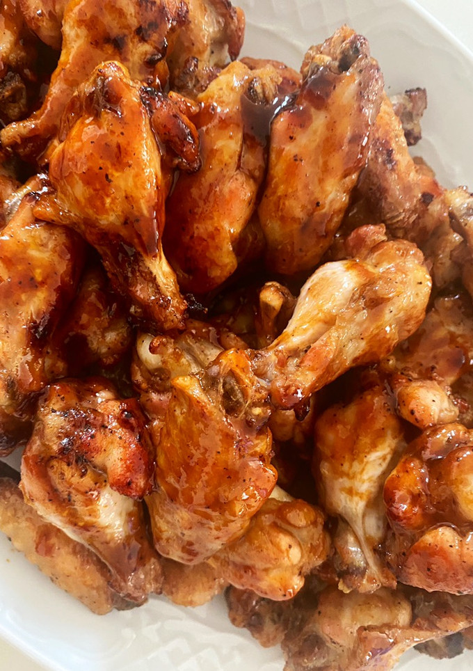 Una foto de Las alitas de pollo