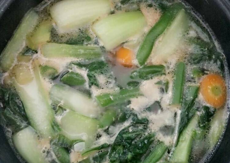 Baso ayam sayur