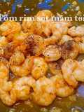 🦐Tôm rim sốt mắm tỏi