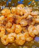 🦐Tôm rim sốt mắm tỏi