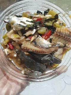 Foto resep Tumis ikan asin jambal pete
