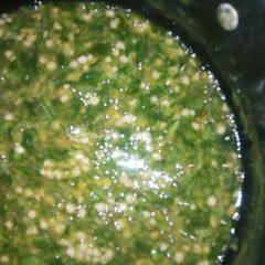 A picture of White okro soup.