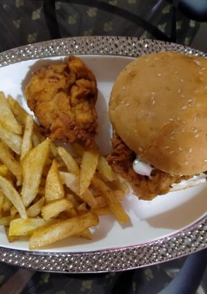 A picture of Zinger Burger.