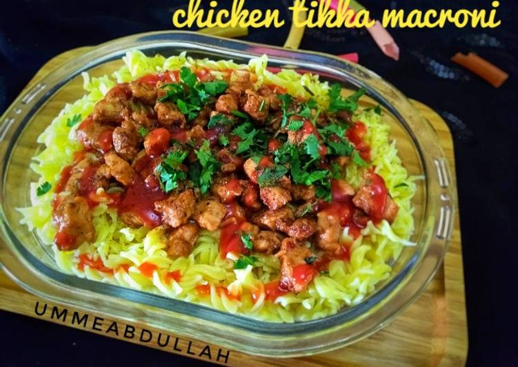 How to Make Homemade Chicken tikka macroni