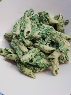 Una foto de Pasta con espinaca y ricotta